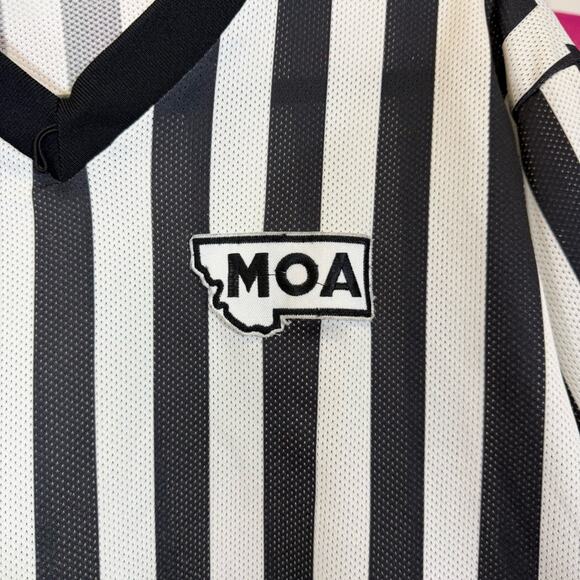 Cliff Keen Athletic Black and White Striped Jersey. Size XL. MOA. Excellent cond - Picture 2 of 5